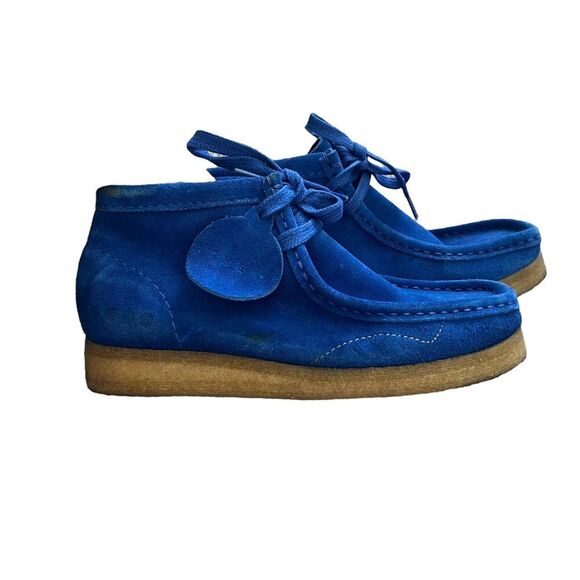 Clarks Blue Ankle Boots - Picture 1 of 10